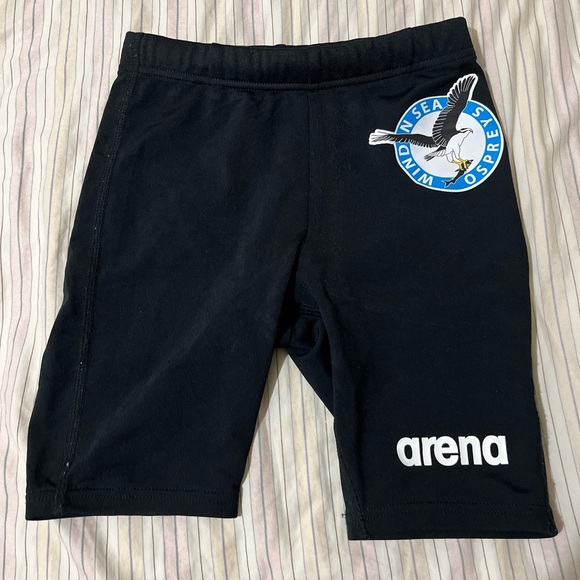 Arena Kids Black Swim Trunks NWOT - Picture 1 of 6